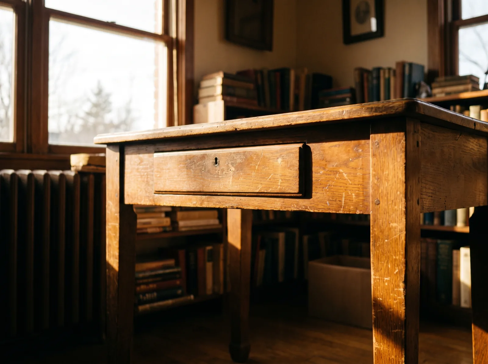 Interior of a La Jolla property prepared for an estate sale